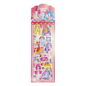 Дитячий набір наліпок 992327-2 для дівчат, ПВХ, 33х10 см