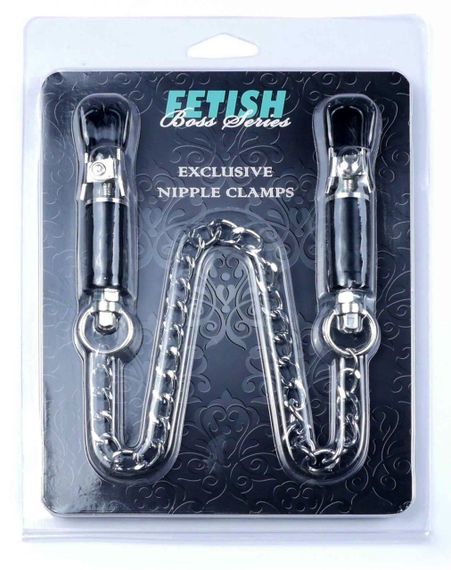 Затискачі для сосків Fetish Boss Series - №12 Exclusive Nipple Clamps, BS6100020 Sex Aura | Зображення 4