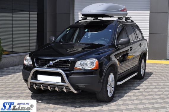 Кенгурятник WT003 (нерж.) для Volvo XC90 2002-2016 гг | Зображення 2