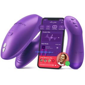 Смарт-вібратор для пар We-Vibe Chorus Pro Cosmic Purple Sex Aura
