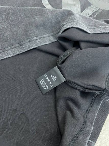 Футболка Vetements Graphitic print чоловіча темно-сіра бавовна оверсайз f721 | Зображення 5
