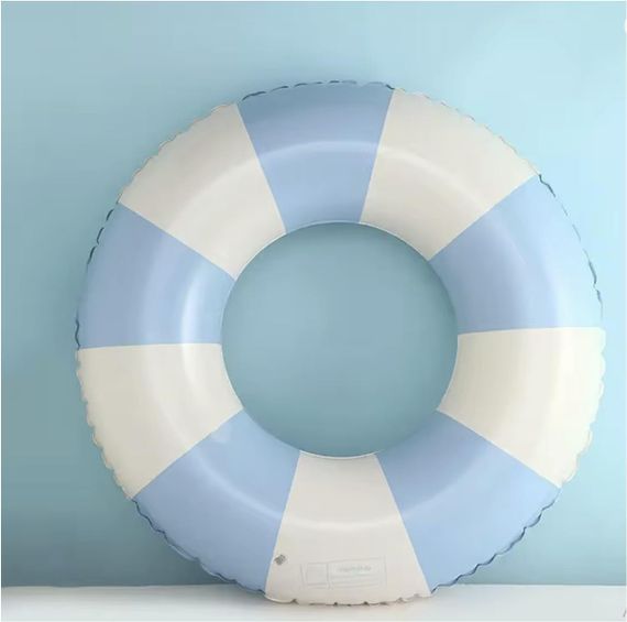 Надувне коло дитяче Біло Блакитна полоса 60 розмір | Зображення 4