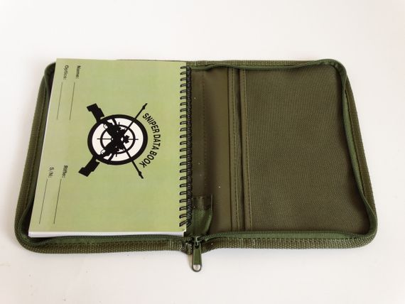 Чохол обкладинка для тактичного блокнота стрілка снайпера А5, кордура водонепроникна, Олива | Зображення 8