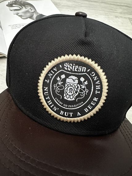 Кепка снепбек (Snapback) Beer 56-61р Чорно-коричневий (9047) | Зображення 2