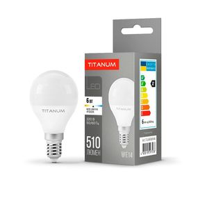Світлодіодна лампа TITANUM G45 6W E14 4100K