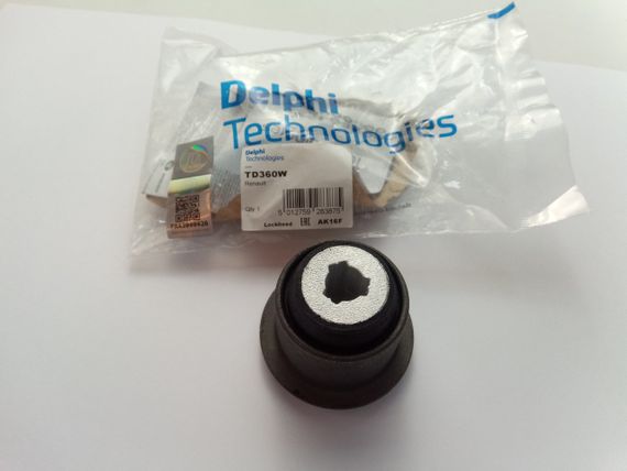 Сайлентблок переднього важеля Kangoo, DELPHI (TD360W) (7700424399)