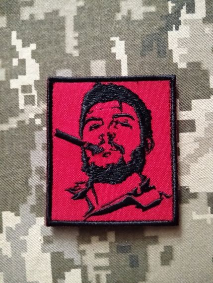 Шеврон Фидель Кастра (красный)