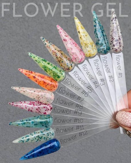 Гель з сухоцвітами SAGA Flower Gel №09 5мл | Зображення 3