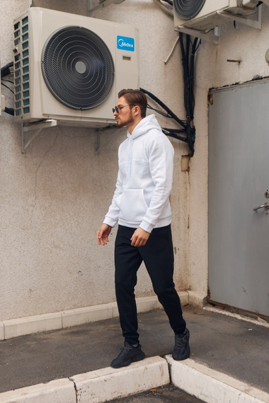 Худи зима белый S | Зображення 4