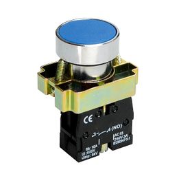 Кнопка XB2-BA61 1NO без підсвічування синій Ny95500277