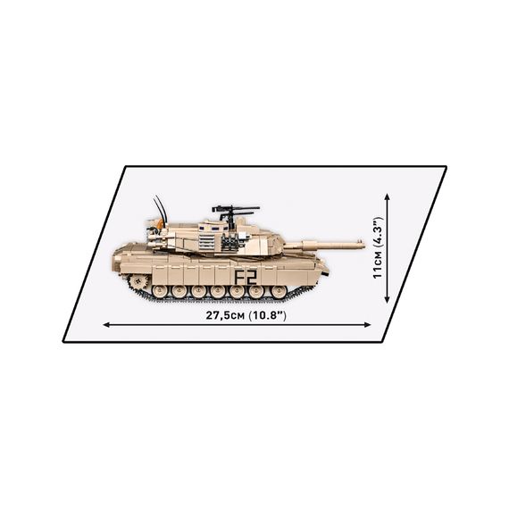 Конструктор Cobi Танк M1A2 Абрамс, 975 деталей (COBI-2622) | Зображення 5