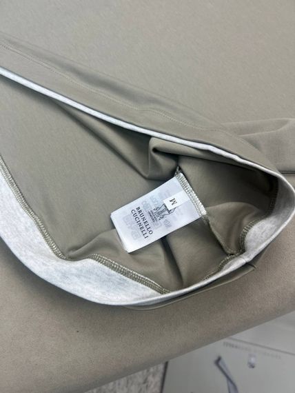 Комплект Brunello Cucinelli бежевий (футболка+штани) sp126 | Зображення 8