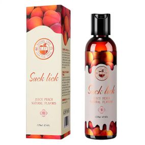Інтимна змазка для орального сексу з ароматом персика 120 ml