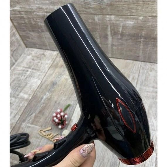 Фен професійний для волосся з насадкою GEMEI GM-1770 2200 Вт чорний (40546-GM-1770_355) | Зображення 2