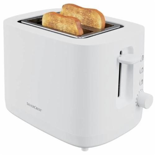 Тостер серебристый Crest STK 870 C3 белый (UA-01)