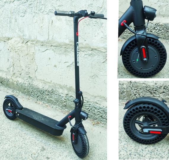 Crosser E9 MAX: ваш верный спутник в городе 15AH 10" 600W 111143 Черный | Зображення 3