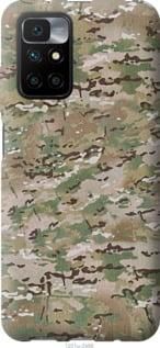 Чехол на Xiaomi Redmi 10 Камуфляж v5 из пластика FCh_014434