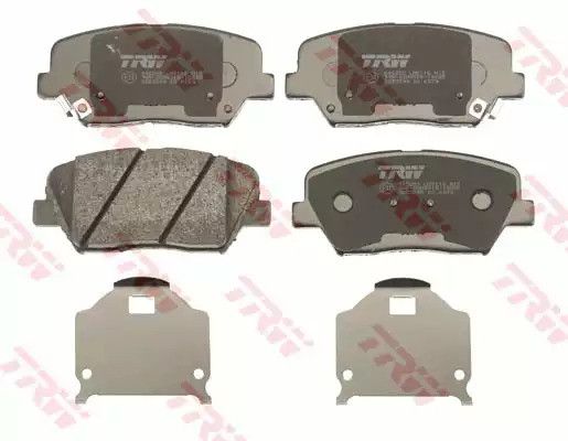 Колодки передні гальмівні Elantra 11-, TRW (GDB3549) (58101-3XA20) | Зображення 2