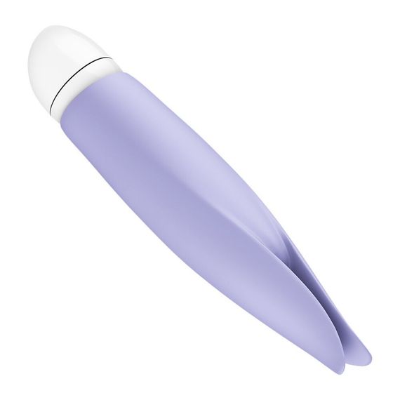 Вібратор з пелюстками Fun Factory VOLITA purple, компактний, дуже тихий, на батарейках | Зображення 2