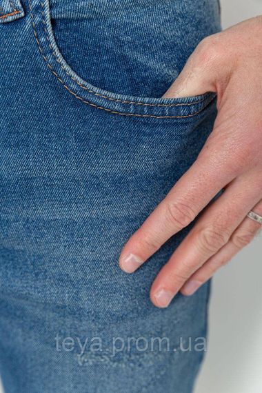 Комфортні чоловічі джинси з рваностями сезон весна-літо колір синій розмір 30 FG_00766 | Зображення 4