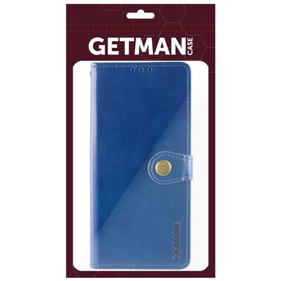 Шкіряний чохол-книжка GETMAN Gallant (PU) для Xiaomi Redmi Note 14 4G (Int. version) Синій | Зображення 5