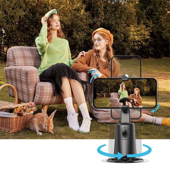 Стабілізатор з трекером руху WIWU Wi-SE010 360° Camera Gimbal Stablilizer Black | Зображення 6