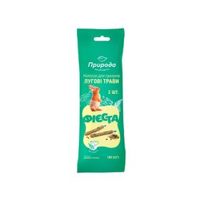 Ласощі Природа Фієста Колосок для гризунів лугові трави 100 г / 2 шт
