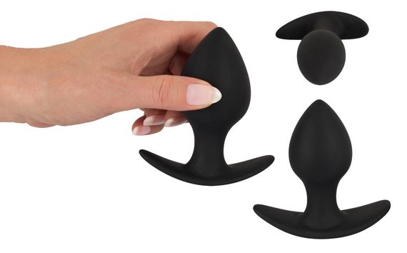 Набір анальних пробок - Black Velvets Anal Trainer Set Sex Aura | Зображення 6