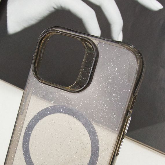 Чохол TPU Radiance with MagSafe для Apple iPhone 14 (6.1") Black | Зображення 2