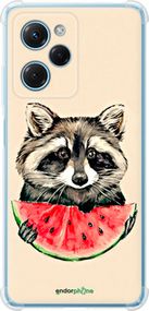 Чохол на Xiaomi Redmi Note 12 Pro Speed Єнотик з кавуном "4605sp-3334-2448"