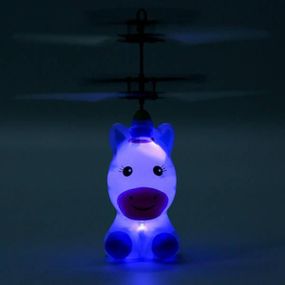 Интерактивная игрушка летающий Единорог Розовый