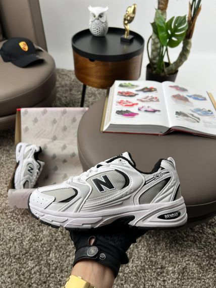 Женские кроссовки N-e-w B-alanc-e 530 White Black, Вьетнам 39 25 см | Зображення 2