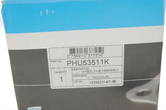 Підшипник маточини передньої Opel Astra G +ABS  PHU53511K | Зображення 3