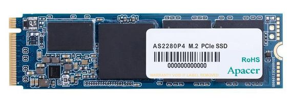 Твердотельный накопитель SSD Apacer M.2 NVMe PCIe 3.0 x4 256GB AS2280P4 2280 3D TLC (AP256GAS2280P4-1)