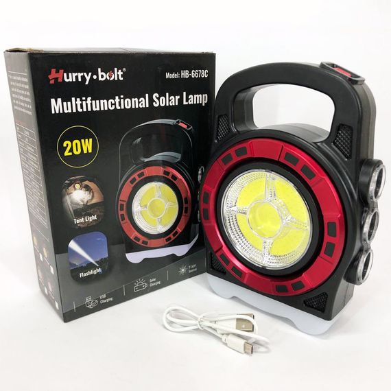 Ліхтар для домашніх потреб 6678С-3LED+5COB, Ліхтар світлодіодний прожектор, Прожектор переносний TN-30 | Зображення 1