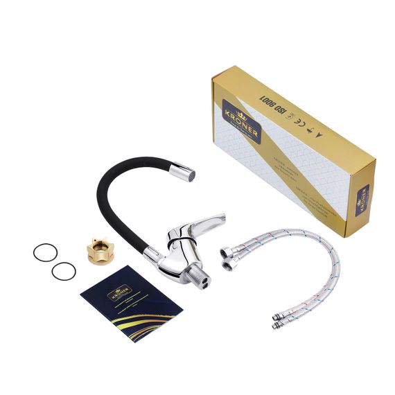 Змішувач для кухні Kroner KRM Odra - C032BLK (CV021167) | Зображення 2