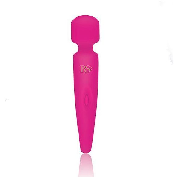 Вібромасажер Rianne S: Bella Mini Wand Rose, 10 режимів роботи, медичний силікон, подарункове пакова | Зображення 6