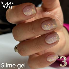 Гель для наращивания Mi SLIME №3 Builder Gel (фиолетовый) 5мл