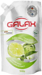 Жидкое мыло Galax с экстрактом лайма 500 мл.