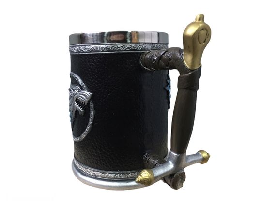 Кружка Чашка Келих Гра Престолів Winter is Coming Stark Targaryen 3D Будинок Старк | Зображення 1