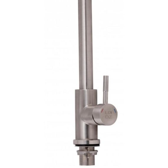 Смеситель для кухни Lidz Aria 015FL с выдвижным изливом (k35) LDARI015FLNKS34945 Nickel | Зображення 3