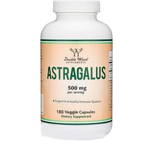 Корінь астрагалу Double Wood Astragalus Root Extract 4:1 250 mg 180 Caps