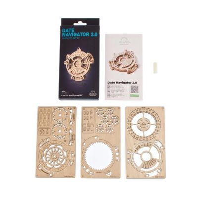 Конструктор Ugears механічний 3D Навігатор дат 2.0 (70218) | Зображення 1
