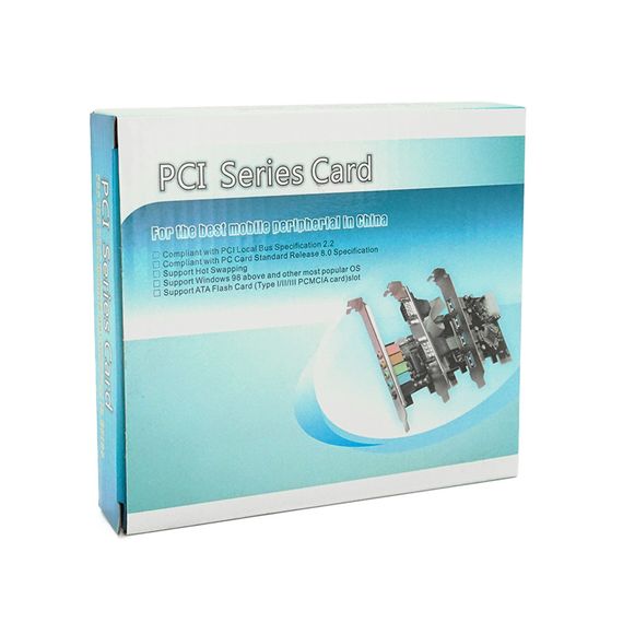 Контролер PCI-Е => RS232 (9Pin) + RS232 (9Pin), 2 порти, TX382B-2S, BOX | Зображення 1