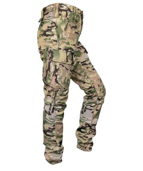 Штани військові зимові Softshell ТТХ, Мультикам, 52