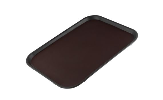 Піднос прямокутний коричневий 41х30х2 см