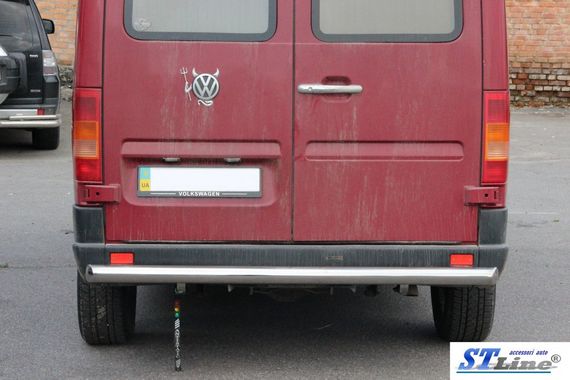Задня дуга AK002 (нерж) для Volkswagen LT 1998-2024 рр | Зображення 1