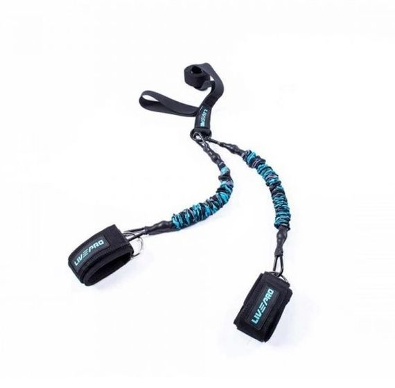 Еспандер LivePro MULTIFUNCTIONAL TRAINING чорний, блакитний Уні 6x11x40см LP8427 | Зображення 1
