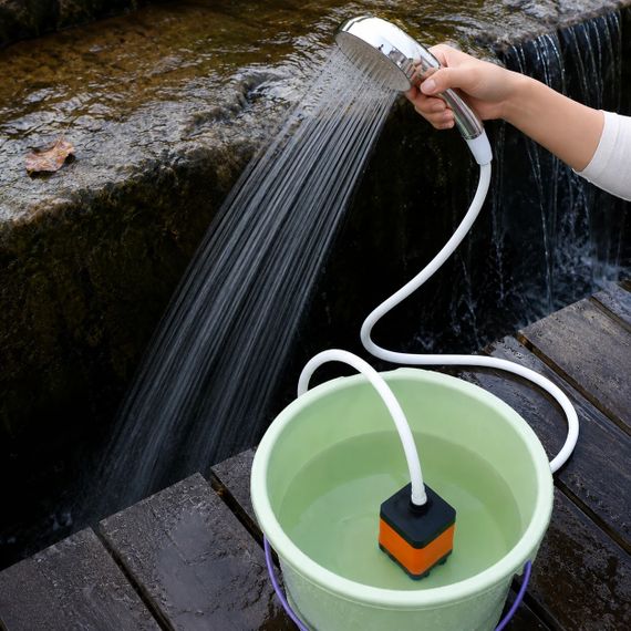 Душ Портативный Outdoor Shower 1402 ∙ Портативний похідний душ з акумулятором 7800 mAh | Зображення 4