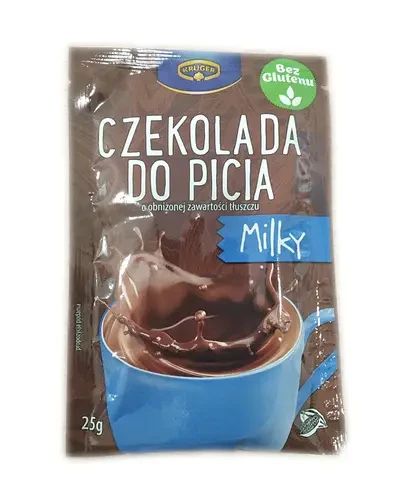 Горячий шоколад (молочный) растворимый Kruger Milky, 25г, (стик),  без глютена
